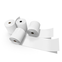Luo likin — distributeur de étiquettes thermiques, original, à bas prix 80x80mm, pour imprimante, billet étanche de haute qualité
