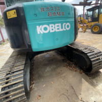 Excavadora Usada KOBELCO SK135, Excavadora Hidráulica de Orugas de 13.5 Toneladas, Maquinaria de Construcción