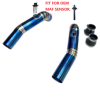 Nouvel admission d'air froid en titane Nissan GTR R35 - Haute performance, léger, épaisseur 1,2 mm, fixation directe, moteur VR38DETT, référence OE 16528JF00A