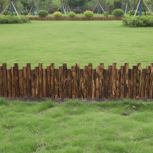 Pequeña tira decorativa <span class=keywords><strong>de</strong></span> aislamiento <span class=keywords><strong>para</strong></span> jardinería exterior, estaca <span class=keywords><strong>de</strong></span> <span class=keywords><strong>jardín</strong></span> con tronco carbonizado conectado, fácil <span class=keywords><strong>de</strong></span> montar - Product Image 2
