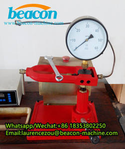 Beacon yeni dizel yakıt yüksek basınçlı enjektör meme test cihazı PJ40 0-60Mpa basınç ile - Product Image 6