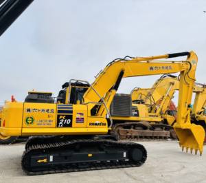 Komatsu ปั๊มไฮดรอลิกสำหรับรถขุดตีนตะขาบ PC210รถ2022รุ่น21ตันปั๊มไฮดรอลิกสภาพดีเยี่ยมจากญี่ปุ่น - Product Image 1