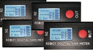 RD106P redot ดิจิตอล SWR Meter, มิเตอร์วัดกำลังไฟ120W fmb VHF UHF80-999MHz ยืนคลื่นอัตราส่วน1.00-99.9รองรับ DMR walkie talkie - Product Image 5