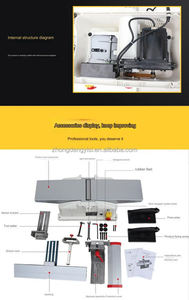 Mini dégauchisseuse-raboteuse électrique 6 pouces pour le travail du bois, prix compétitif - Product Image 5