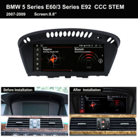 Système de navigation GPS pour voiture, Carplay, Android Auto, WiFi, Bluetooth, lecteur DVD Android pour BMW E60, unité principale Android