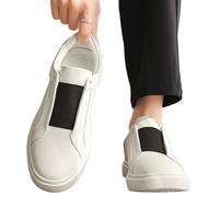 Chaussures décontractées pour hommes, baskets tendance grande taille, chaussures rondes pour hommes, livraison directe