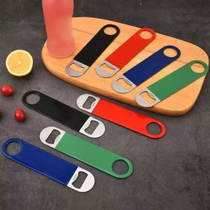 Manufacturer Customized Blank Flat Beer Custom Logo Sublimation <b>Bar</b> Wine Stainless Steel Bottle Opener - Product Image 2