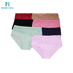 Culottes <span class=keywords><strong>Grossesse</strong></span> en Dentelle et Coton Spandex Morcoda en Gros, Culottes Hipster Grande Taille Femme Fabricant <span class=keywords><strong>de</strong></span> Lingerie - Product Image 2