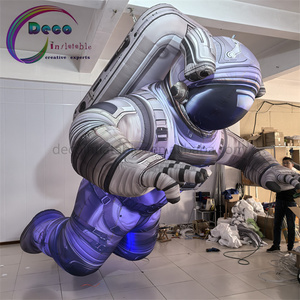 4M khổng lồ <span class=keywords><strong>Inflatable</strong></span> Phi Hành Gia bóng trang phục ngoài trời sử dụng đèn LED mô hình Khuyến mãi Bao gồm quạt gió - Product Image 4