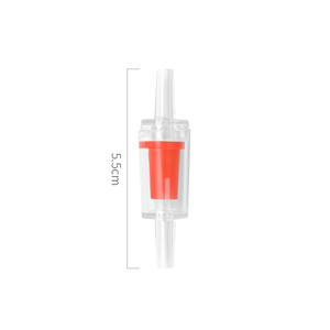 <span class=keywords><strong>Aquarium</strong></span> Schwarzes Rückschlagventil Umweltfreundliches Einweg-Ventil aus Kunststoff 200mL Box für Fischbecken - Product Image 6