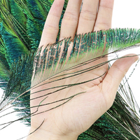25-30CM 200 pièces plume de paon plume épée plume DIY accessoires de carnaval attrape-rêves plumes pour artisanat décoration de Table et accès