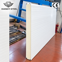 Panneau métallique PIR pour la protection thermique des chambres froides et des entrepôts, 50 mm, écologique, brique murale extérieure industrielle