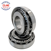 Rodamiento de rodillos cónicos de una hilera de precisión P0 marca DJE, de bajo precio en la industria, Gcr15, 32305, 25*62mm, de acero cromado, abierto, métrico