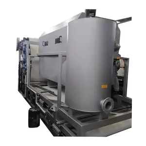 Haizhou yeşil tünel kanalizasyon çamur susuzlaştırma makinesi fabrika doğrudan satış ekipmanları döner davul konsantrasyonu susuzlaştırma makinesi