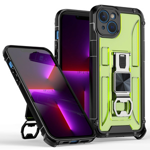 Pantser Schokbestendige Magnetische 360 Bescherming Stand Telefoon Hoesje Voor <span class=keywords><strong>Iphone</strong></span> 14 Pro Max Backcover Met Flesopener - Product Image 6