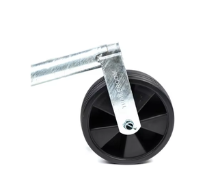 Nueva <span class=keywords><strong>Rueda</strong></span> de 35 mm con <span class=keywords><strong>Rueda</strong></span> de Goma de 6'' y Llanta Metálica, Capacidad de 300 LBS, Marca NBjingyi 1BJY-ETJ-007 - Product Image 5