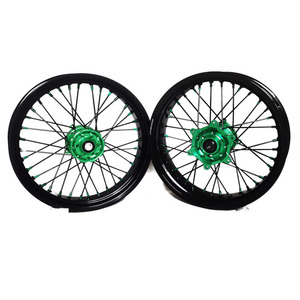 Ruedas Supermoto SX250 accesorios de motocicleta CNC 17 pulgadas <span class=keywords><strong>Super</strong></span> <span class=keywords><strong>Motard</strong></span> OEM cubos de rueda para SX - Product Image 6