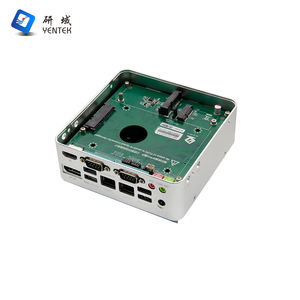 Mini-ordinateur industriel Nouveau Intel Celeron 5205U <span class=keywords><strong>2</strong></span> DDR4 M.<span class=keywords><strong>2</strong></span> NVME Double RJ45 LAN <span class=keywords><strong>2</strong></span> COM HD DP SIM Wifi Mini PC sans ventilateur AU/US - Product Image 5