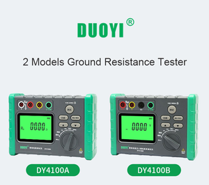 Hot Selling DUOYI DY4100 Series Ground Resistance Megohmmeter Solar Voltage 1500V Soil Resistivity <b>ABS</b> Material 6 Months - Product Image 3