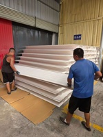 Nouveaux panneaux de refroidissement par évaporation en cellulose avec cadre en PVC, garantie 1 an, pour l'équipement d'élevage de bétail et de volailles QingZhou