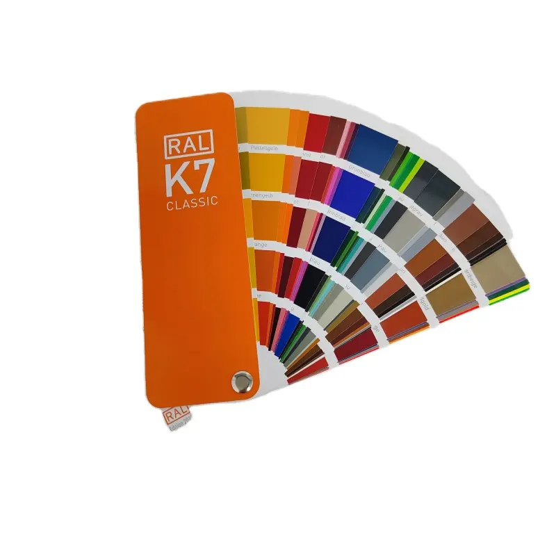 2022 Version RAL K7 Classic # Ralcolours Cartes Convient pour la peinture, la décoration, les matériaux de construction, les machines, les revêtements RAL K1