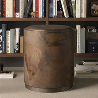 Mobilier d'intérieur moderne Ensemble de canapés en bois massif Petite table d'appoint pour le salon