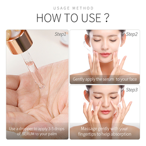 Sérum Visage Naturel LAIKOU en Flacon Compte-gouttes, Marque Privée OEM, NIACINAMIDE, Or 24K, Acide Hyaluronique, 17ml, Vitamine C - Product Image 5