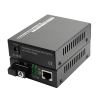 Convertisseur de média 10/100M RJ45 Fibre Optique Monomode 20km