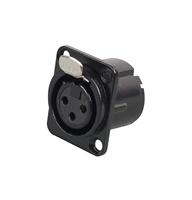Profession connecteurs de prise Xlr Audio vidéo de haute qualité connecteur Neutrik Xlr femelle et mâle 3 broches