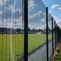 358 Anti-klimhek, draaipoort, hoge beveiliging, carbon stalen frame, PVC gecoat, eenvoudig te monteren, geschikt voor huis en luchthavenbeveiliging