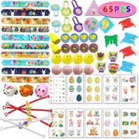 49 pièces d'œufs de Pâques à remplir, cadeaux, œufs à laisser au hasard, faveurs de fête de Pâques, assortiment de jouets pour remplir la piñata