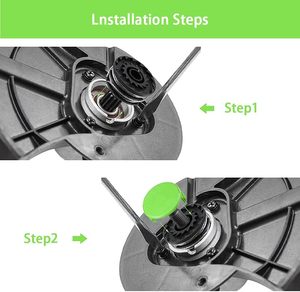 Pour la bobine de coupe-bordures de remplacement à double ligne <span class=keywords><strong>Greenworks</strong></span> 0.065 pouces pour les projets industriels et de bricolage - Product Image 3