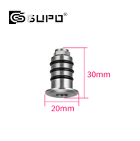 Spot LED encastré GUPO IP65 24V 0.1W, petit spot étanche de 10 mm pour éclairage extérieur