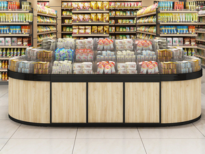 Estante personalizado para tiendas de comestibles, estantes de exhibición para supermercados, estantes de tiendas Premium, exhibición minorista - Product Image 4