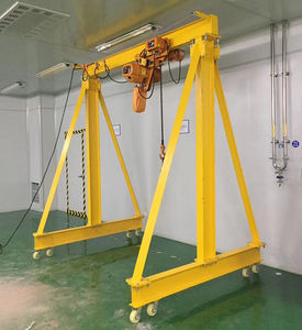 1 тонна 3 тонны 5 тонн 10 тонн Электрический универсальный колесный подъемник портативный подъемный козловой кран 3 м - Product Image 4