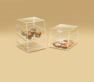 Vitrina Acrílica para Pan, Vitrina Apilable para Pastelería, Caja Acrílica para Mostrador - Product Image 5