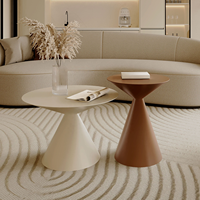 Meubles de salon de style moderne et simple, style italien simple, scandinave, petite table basse en métal et petite table d'angle