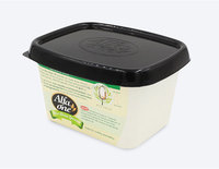 Boîte d'emballage rectangulaire en plastique IML pour beurre de cacahuète et margarine