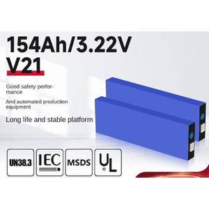 Batterie lithium-ion prismatique personnalisée 154Ah 3.22V, grand monomère carré au phosphate de fer et de lithium, haute capacité de stockage d'énergie - Product Image 2