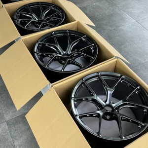 Rines Forjados Ligeros YHS-207 con Acabado Negro Diamante Cóncavo Profundo 18/19/20 5x120 <span class=keywords><strong>5x112</strong></span> para FI-R EVO BMW M3 M4 M2 Audi RS - Product Image 3