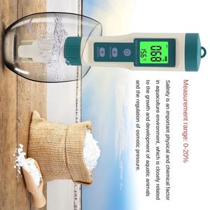 أجهزة تحليل درجة حرارة الماء الرقمية 8 في 1 PH TDS/<span class=keywords><strong>EC</strong></span>/PH/ORP ، أجهزة تحليل درجة حرارة الماء الغنية بالهيدروجين - Product Image 5