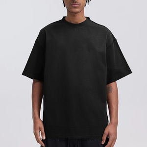 T-Shirt con stampa DTF serigrafia con Logo personalizzato di alta qualità 100% magliette da uomo in bianco di grandi dimensioni - Product Image 2