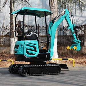 Fabrika Fiyatı 2 Ton Mikro Mini Ekskavatör Bahçe Mini Ekskavatör Makinesi 2 Ton Ekskavatör Paletli Ekskavatör - Product Image 2