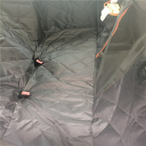 Housse de siège de voiture pliable et étanche, <span class=keywords><strong>pour</strong></span> <span class=keywords><strong>chien</strong></span>, noir, oxford, vente en gros - Product Image 3