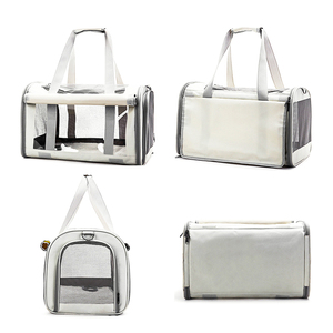 2025 sang trọng vật nuôi tàu sân bay Tote Túi Chất lượng cao Oxford vật liệu tùy chỉnh in mô hình thoáng khí nhỏ và lớn con chó an toàn Túi - Product Image 3