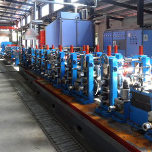 Macchina per la Produzione di Tubi in Acciaio al Carbonio ERW ad Alta Frequenza 48-127mm Linea di Produzione Attrezzatura per Tubi in Ferro Zincato/Acciaio Laminatoio - Product Image 1