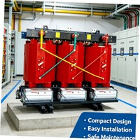 Transformateur triphasé en résine moulée pour intérieur 2500 kVA SCB13 10 kV/400 V ignifuge pour sous-station de bâtiment commercial