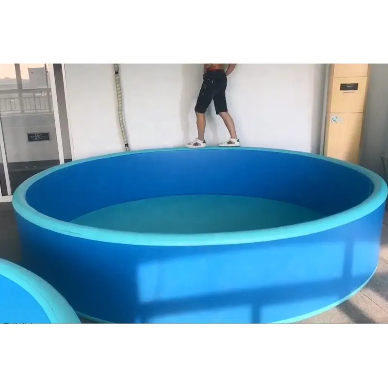 Piscina gonfiabile in tessuto a doppia parete, piscina gonfiabile a sfera con punto a goccia, piscina gonfiabile con Paddle Board