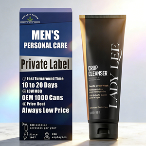 Gel Limpiador Íntimo Masculino Premium, Fórmula Revitalizante con Vitamina E y <span class=keywords><strong>Aloe</strong></span> <span class=keywords><strong>Vera</strong></span> para la Higiene de la Zona Bajo la Cintura - Product Image 1