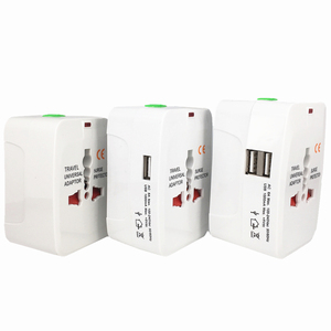 Adaptador <span class=keywords><strong>de</strong></span> Viaje Universal <span class=keywords><strong>USB</strong></span> a CA, <span class=keywords><strong>Enchufe</strong></span> Universal para EE. UU./UE/Reino Unido/Suiza, Cargador <span class=keywords><strong>USB</strong></span> Universal - Product Image 1